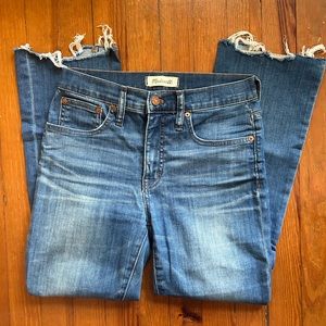 Madewell Cali Demi Boot Denim Jeans
